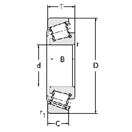  32900 Series Tapered Roller Bearings